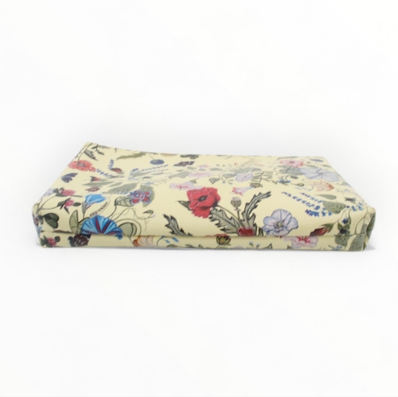 GUCCI Limited Hong Kong Edition Floral Print Bamboo Clutch Bag - Picture 4 of 7